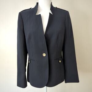 Tahari 1-button blazer jacket 8